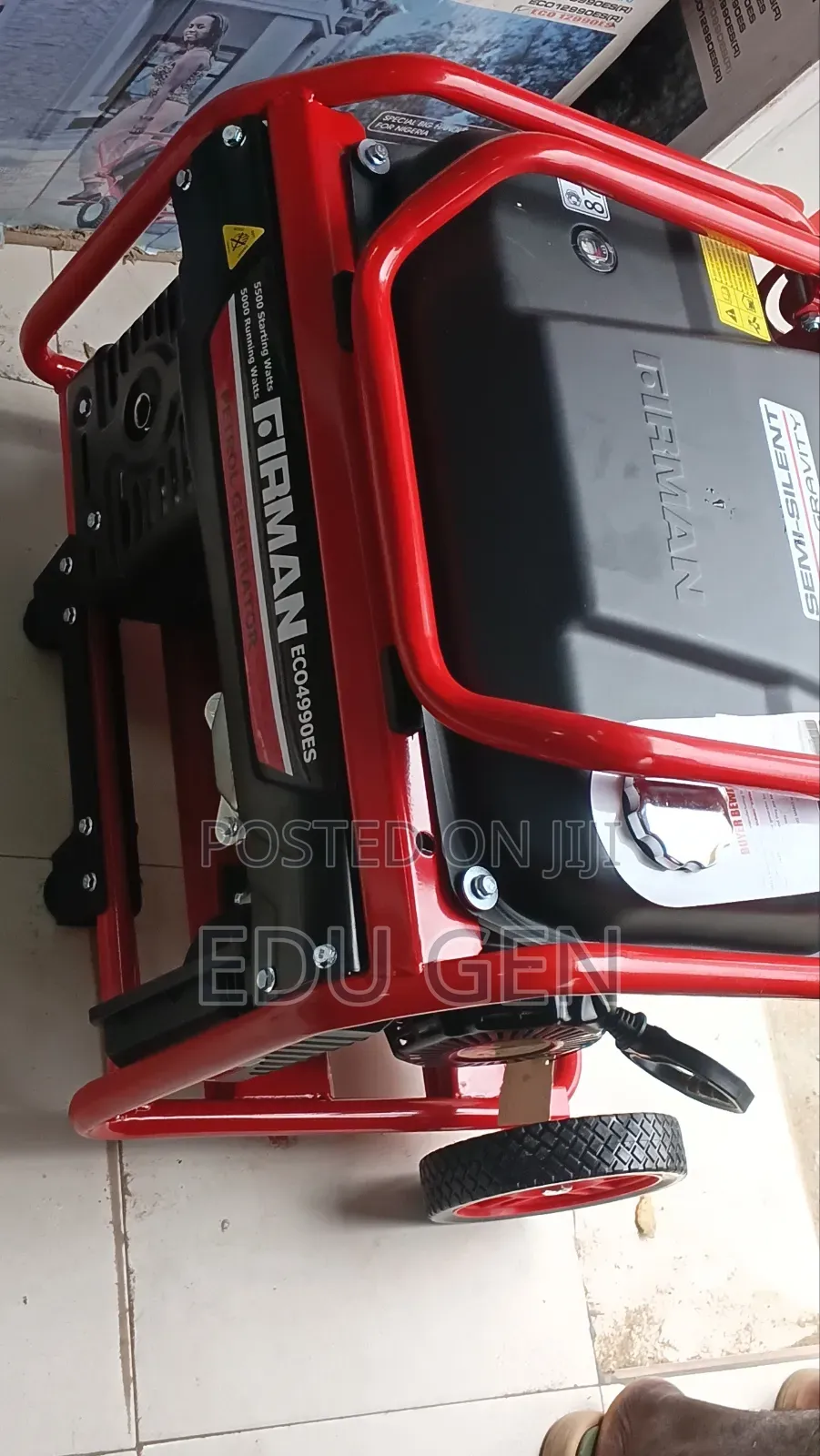 Buy Original Firman ECO4990ES Generator – 5.5kVA, 100% Copper Coil