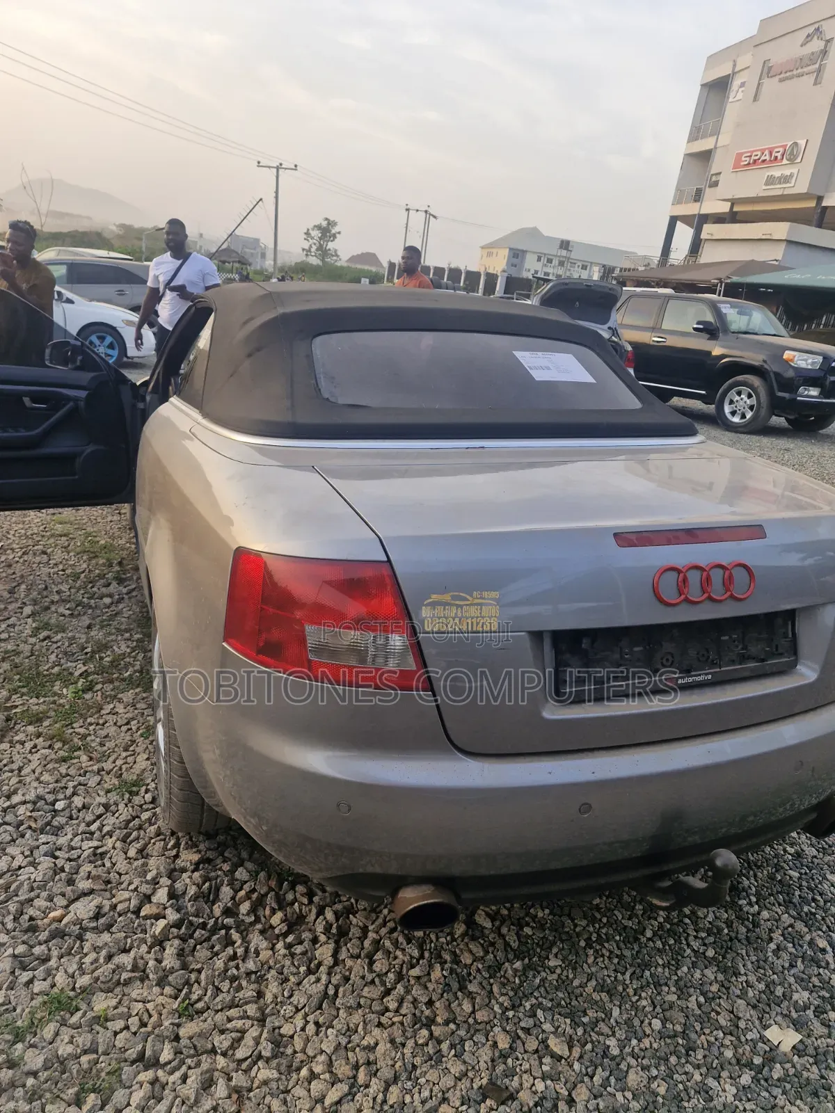 Audi A4 Cabriolet 1.8 T Quattro 2005 Gray