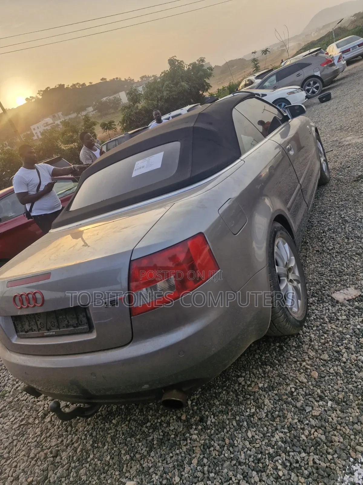 Audi A4 Cabriolet 1.8 T Quattro 2005 Gray