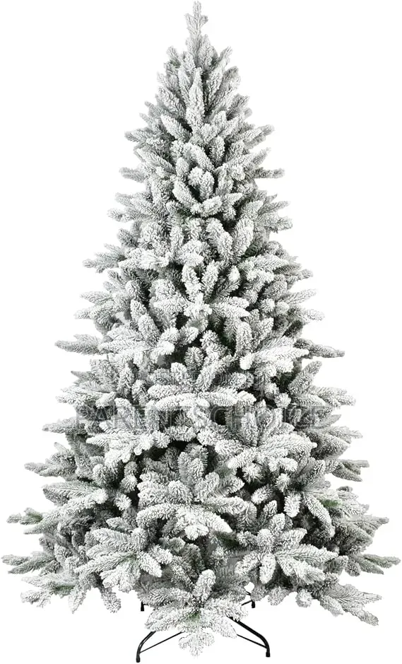 Frosted Artificial Christmas Tree for Home, Office,Party - 5ft/6ft/7ft