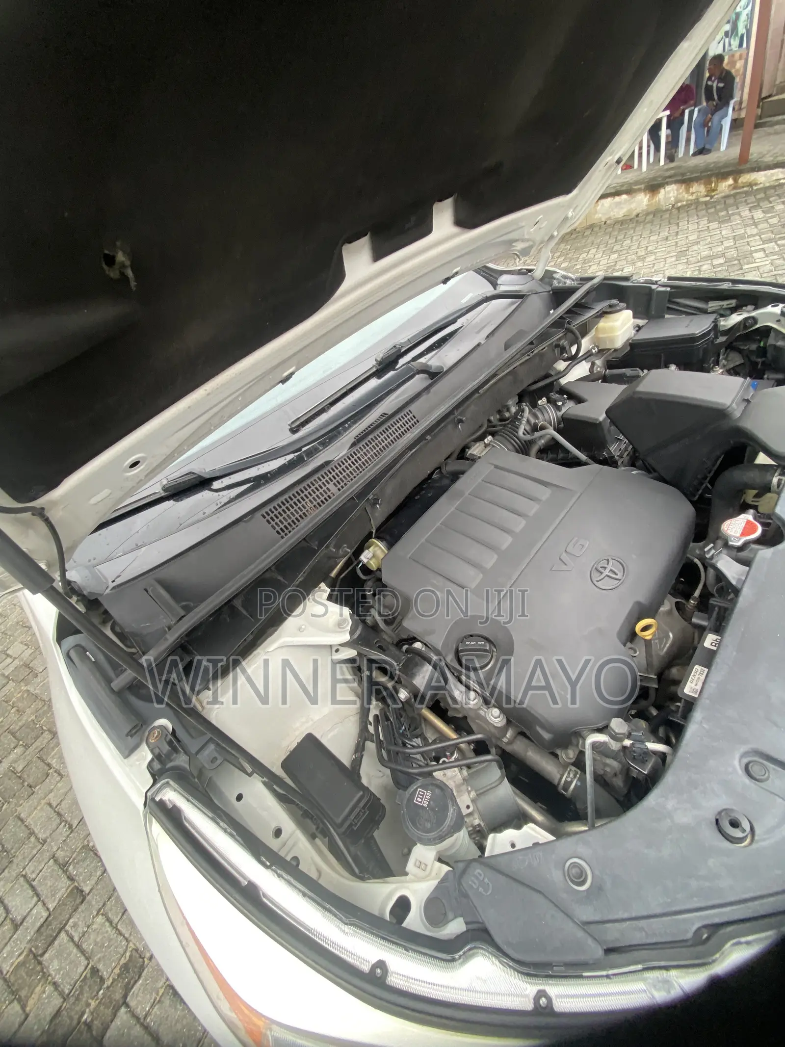 Toyota Highlander XLE V6 4x4 (3.5L 6cyl 6A) 2016 Off white
