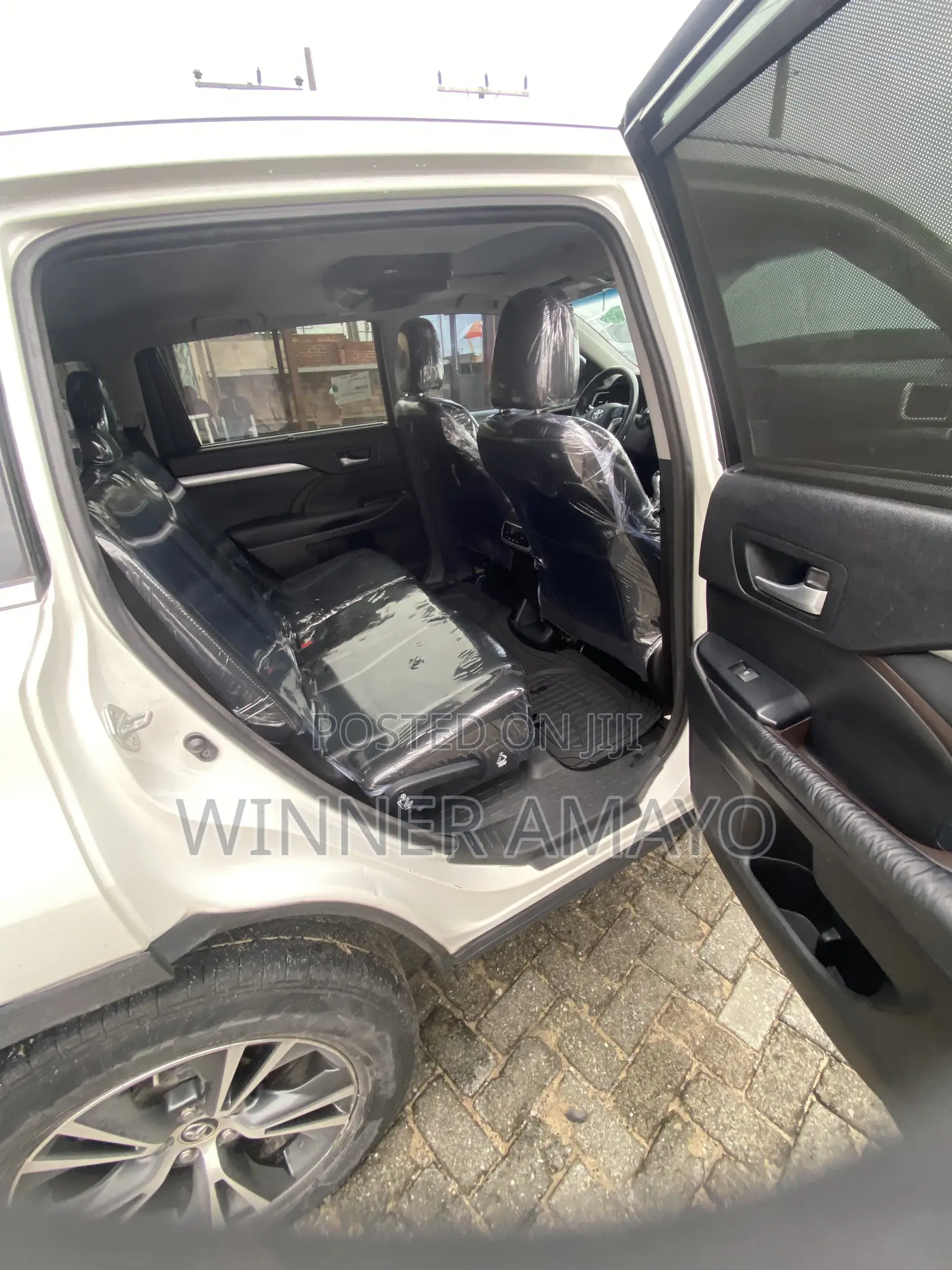 Toyota Highlander XLE V6 4x4 (3.5L 6cyl 6A) 2016 Off white