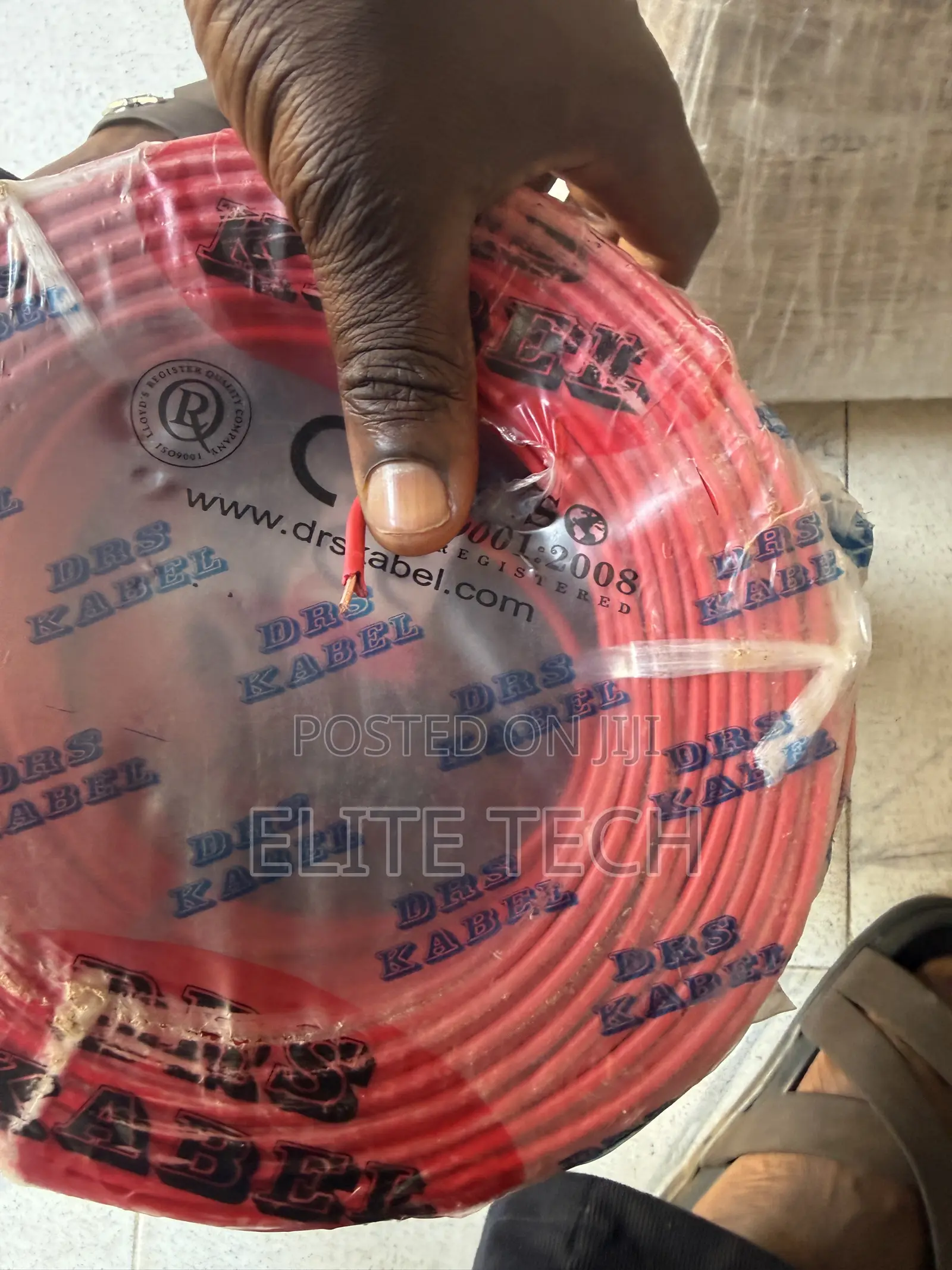 2.5mm Single Core Flexible Copper Cable (100m Roll) – 100% Copper Wi