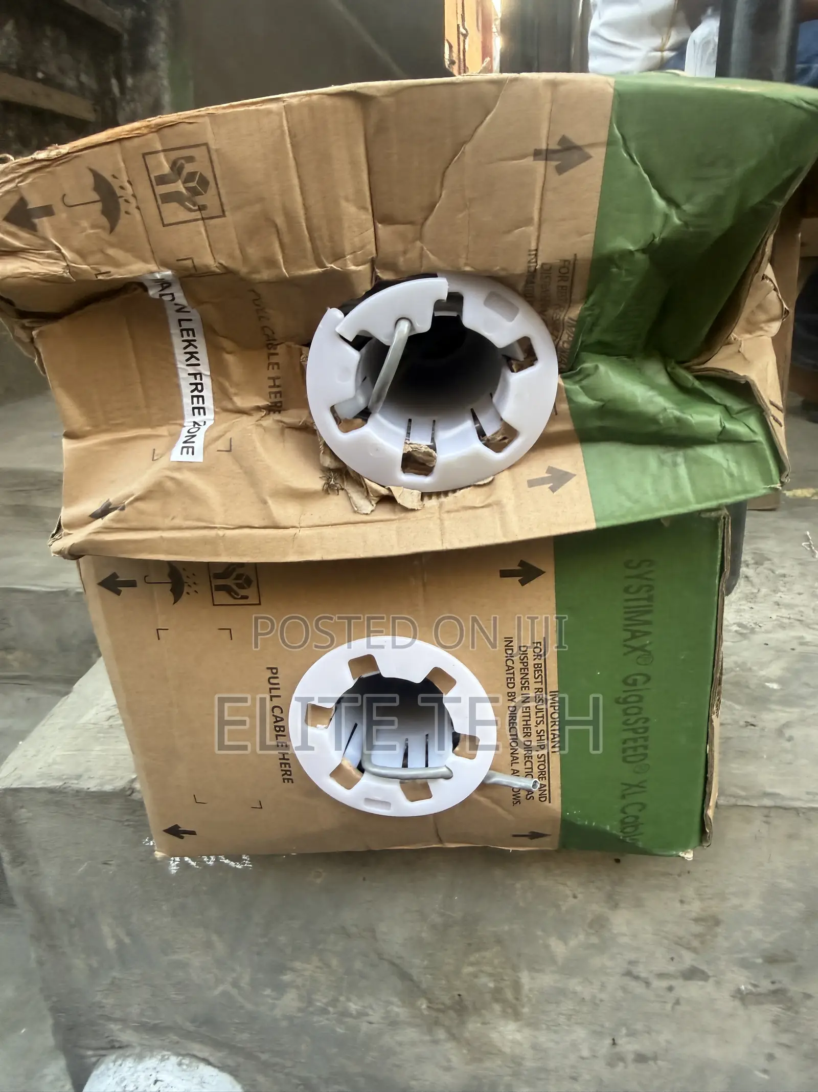 Original CommScope Cat6 Pure Copper Network Cable - 305m Box
