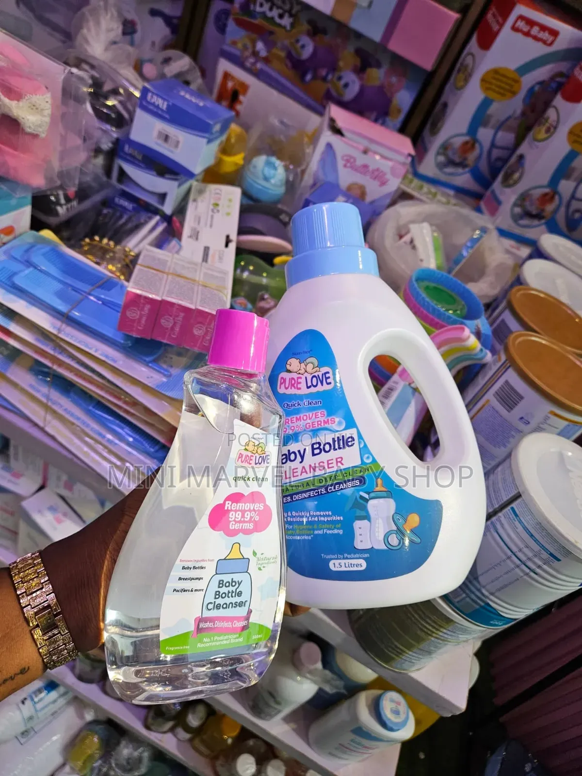 Pure Love Bottle Cleanser