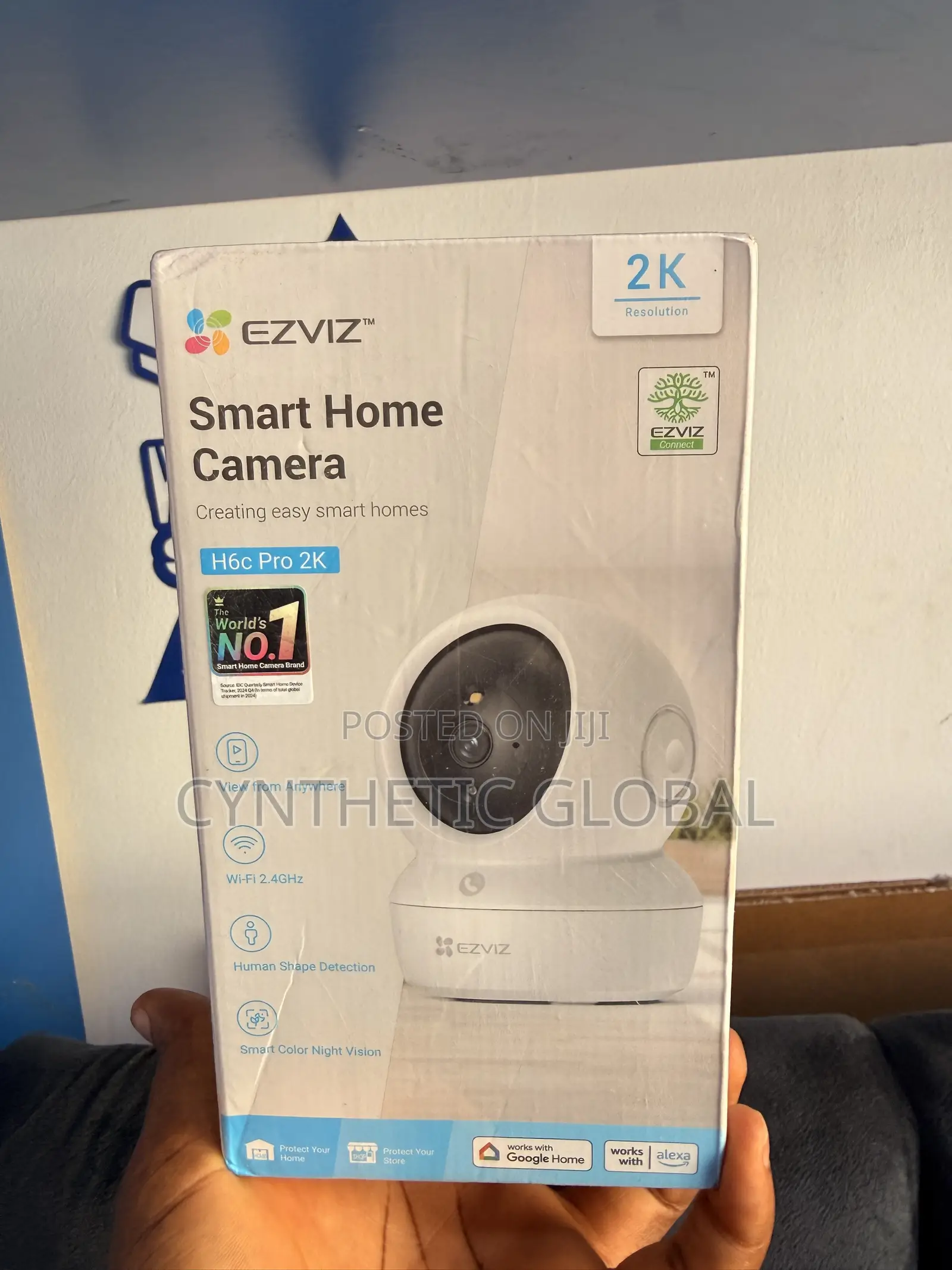 Ezviz Cs-H6c(3mp) Wifi Indoor Pt Camera