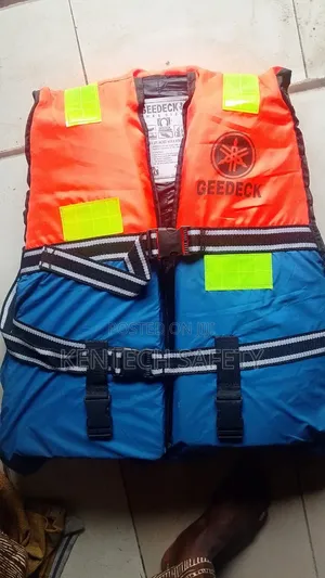 Marine Life Jacket Blue and Orange