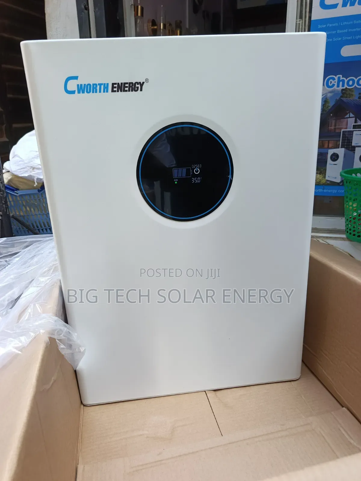 5kwh 24v Cworth Energy Lithium Ion Battery
