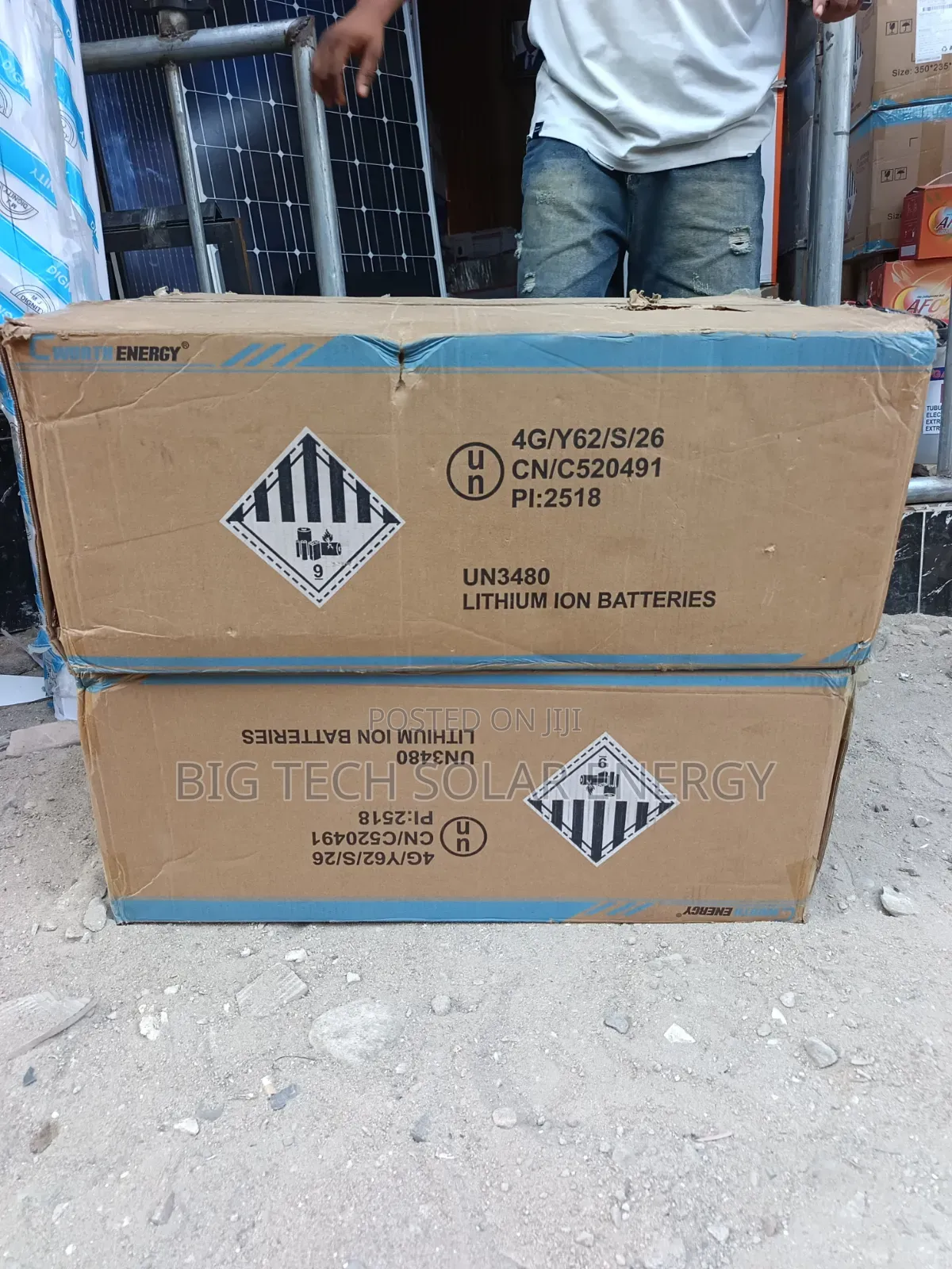 5kwh 24v Cworth Energy Lithium Ion Battery