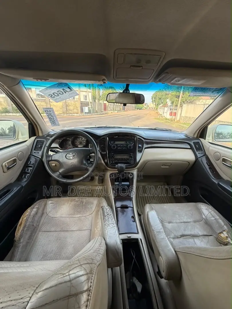 Toyota Highlander 2003 Gold