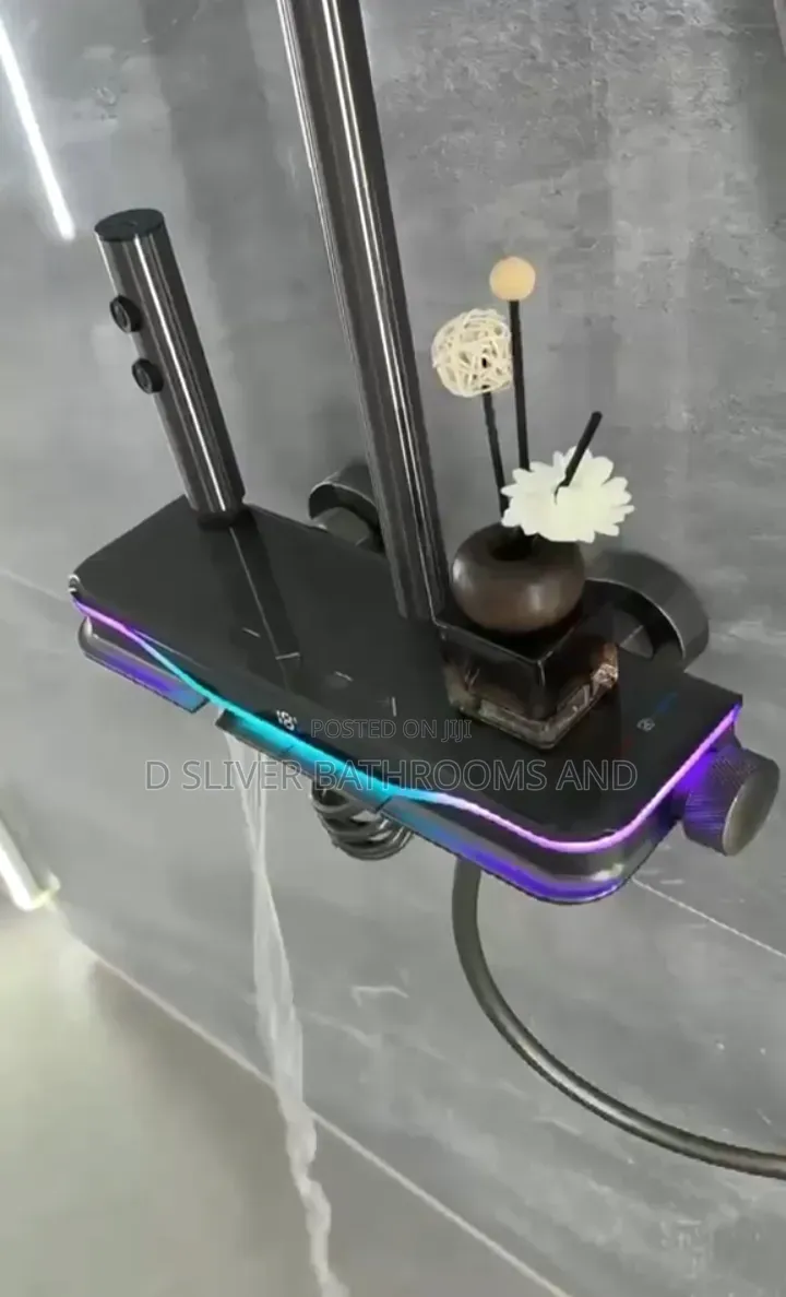Luxury LED Digital Display Shower Mixer Tap