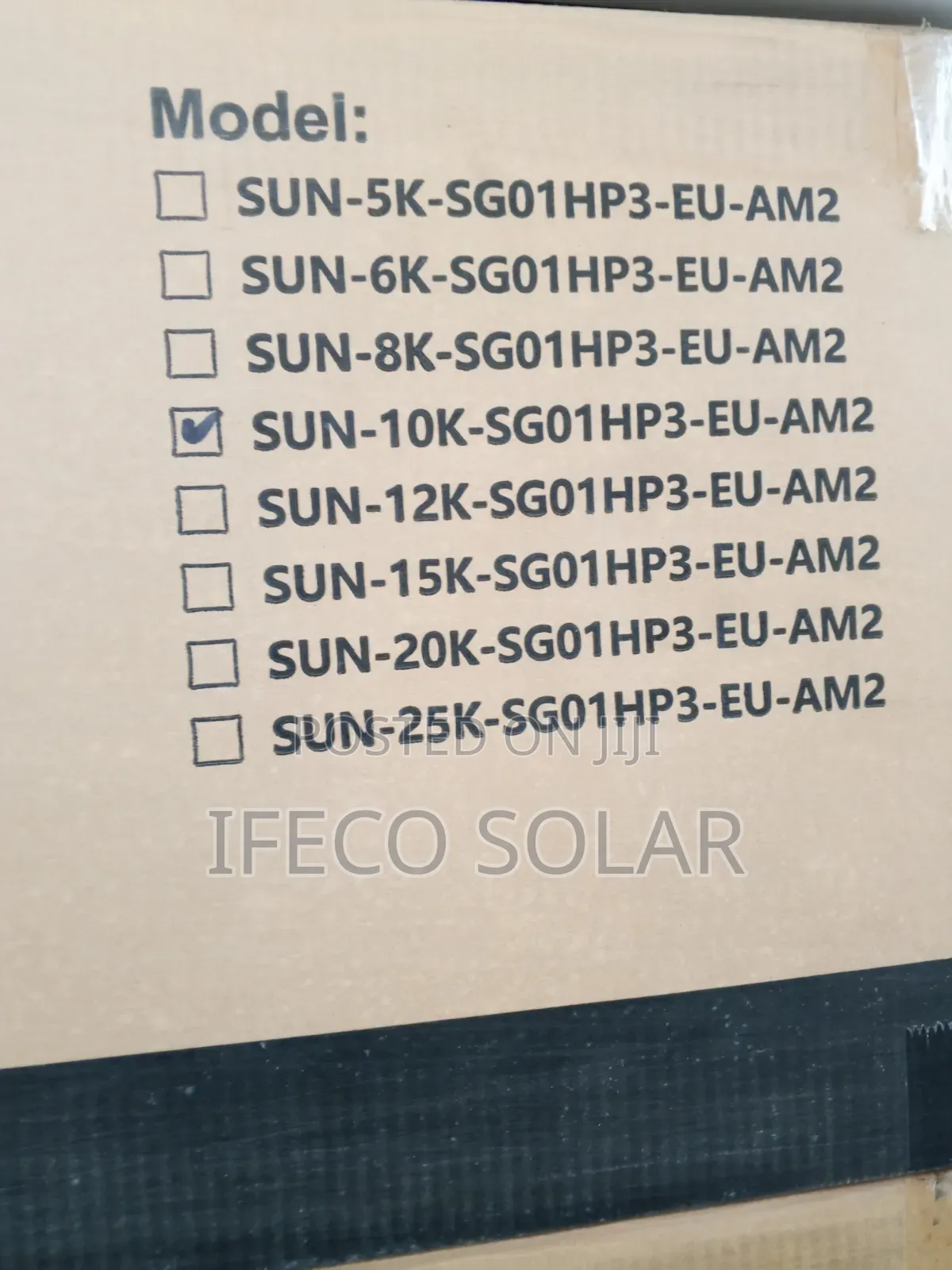 Deye 10kva 3phase Hybrid Solar Inverter