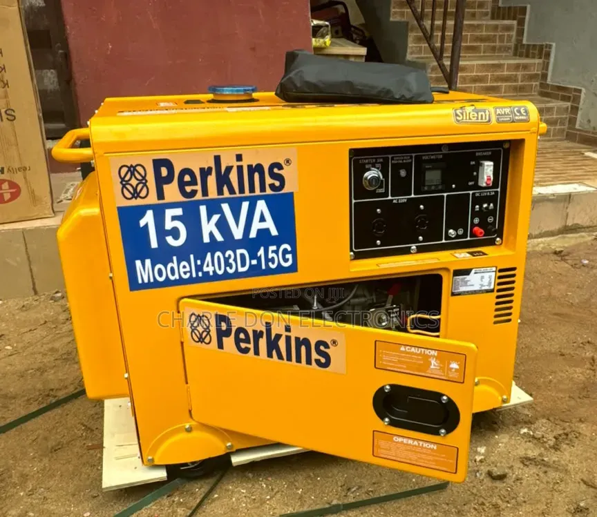 Original Perkins 15kVA Diesel Generator – Premium Quality Guaranteed