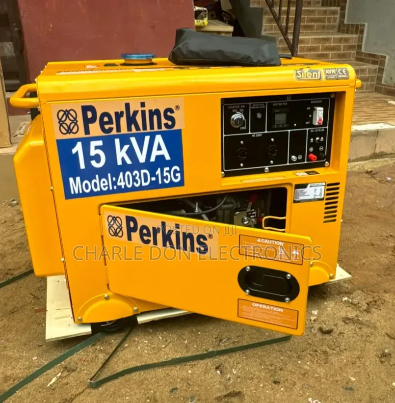 Genuine Perkins 15kVA Generator – Reliable Backup Electricity