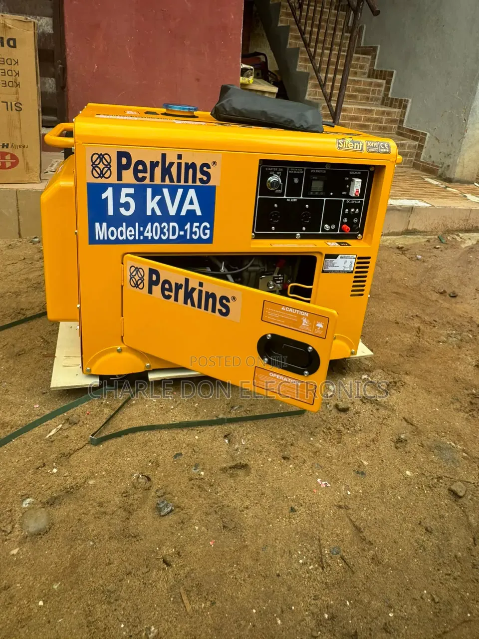 Genuine Perkins 15kVA Generator – Reliable Backup Electricity