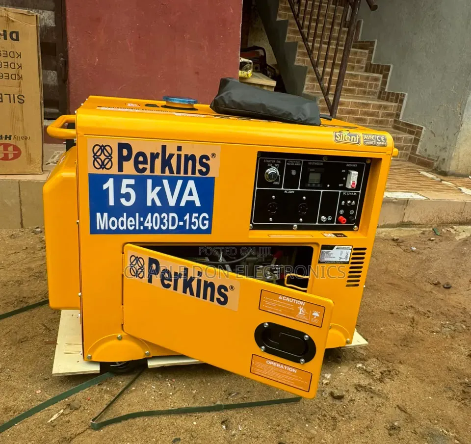 Quality Perkins 15kVA Silent Generator With Excellent Performance