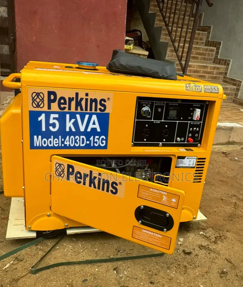 Premium Original Perkins 15kVA Diesel Soundproof Generator