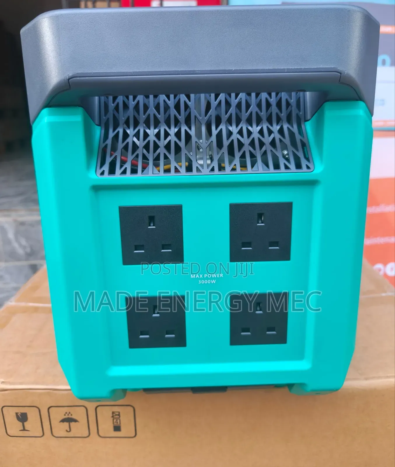 MECO 4kWh Pro Portable Solar Generator – 2200W | LiFePO4 Battery