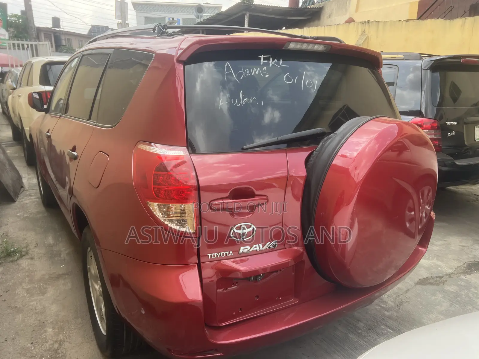 Toyota RAV4 Limited 2008 Red