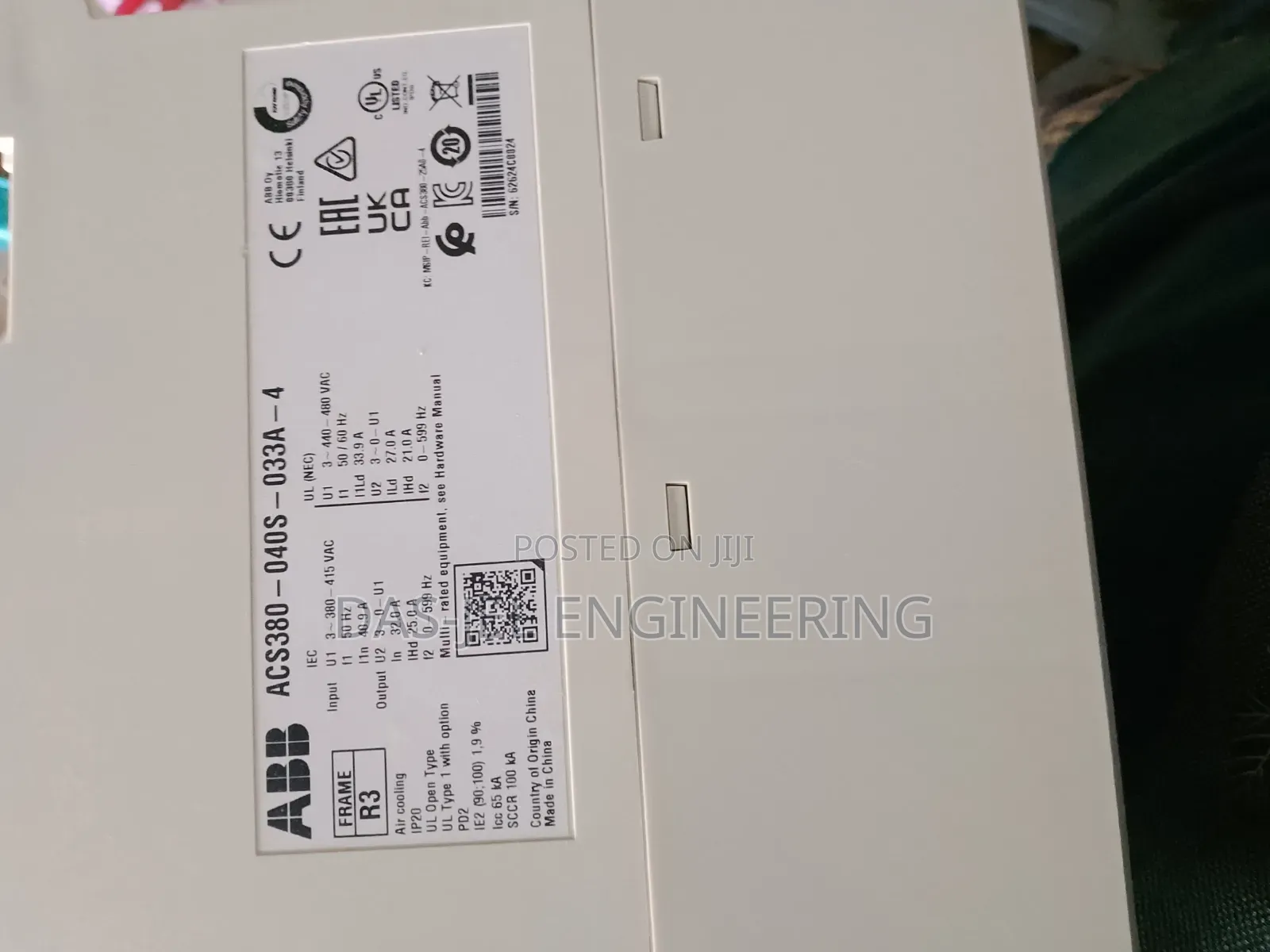 Acs380 15kw VFD