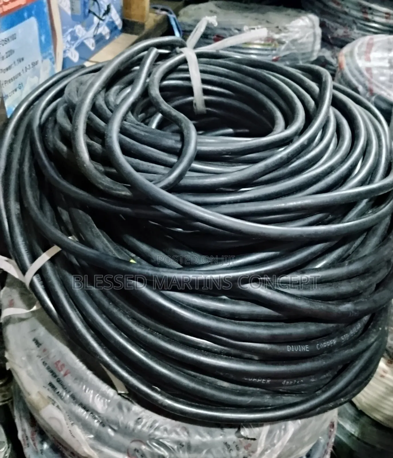 2.5mm X4 Core Electric Cable for Submersible Water Pump.By 100m Length