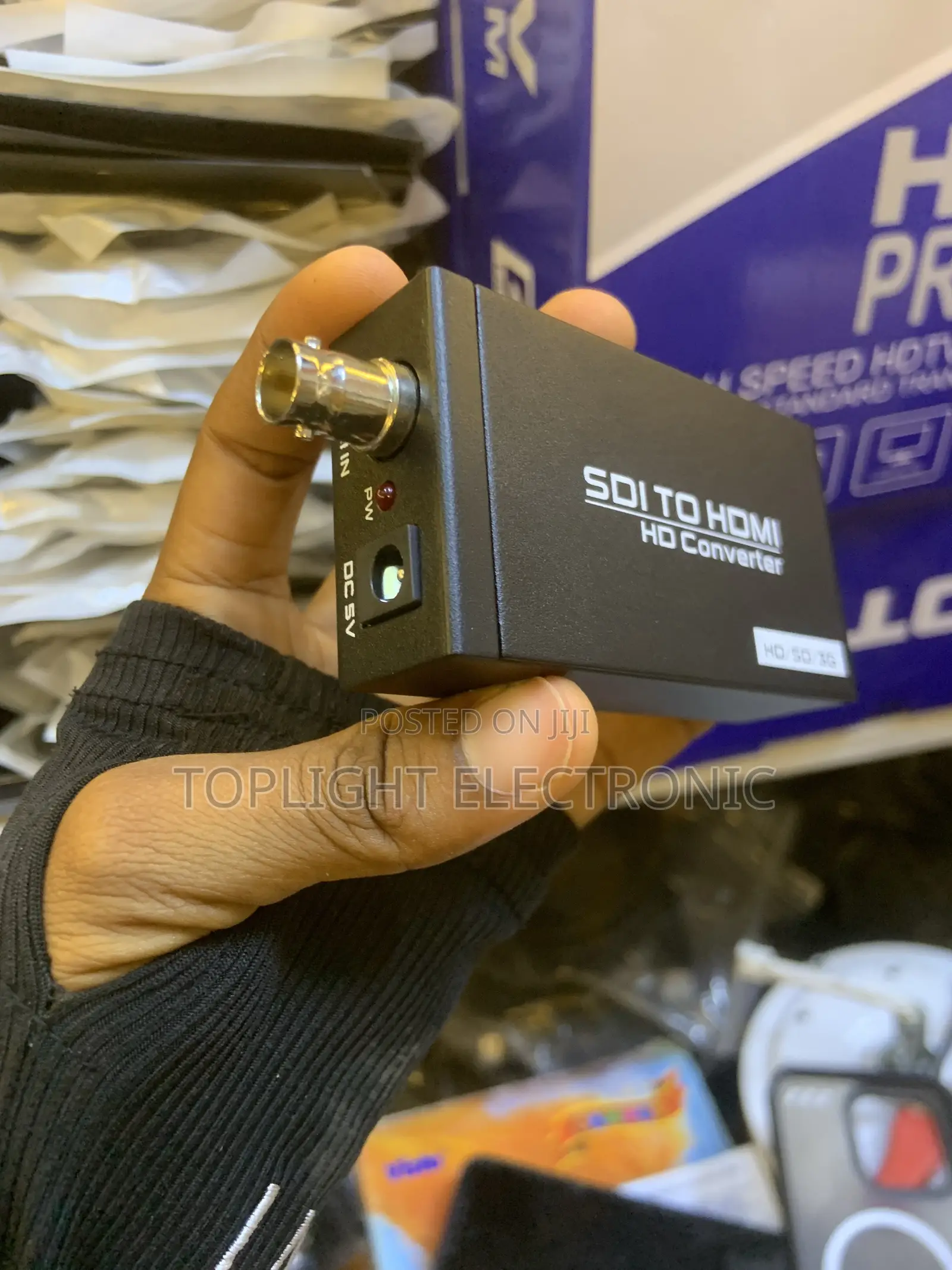 SDI to HDMI HD Converter – SD/HD/3G-SDI Video Adapter
