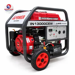 Ipower IN13000CEW 9.4kva Key Start Petrol Generator 100% Copper
