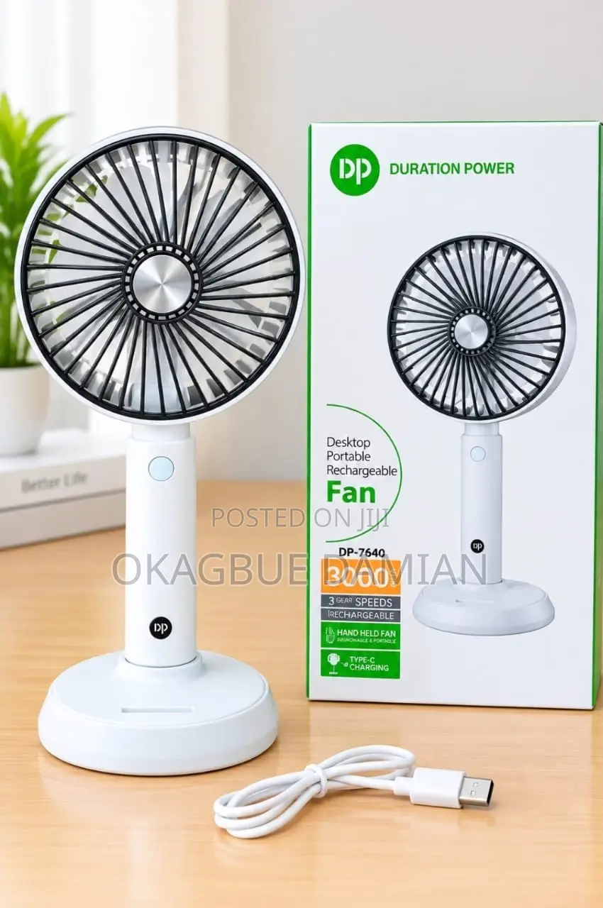 Rechargeable Hand Fan