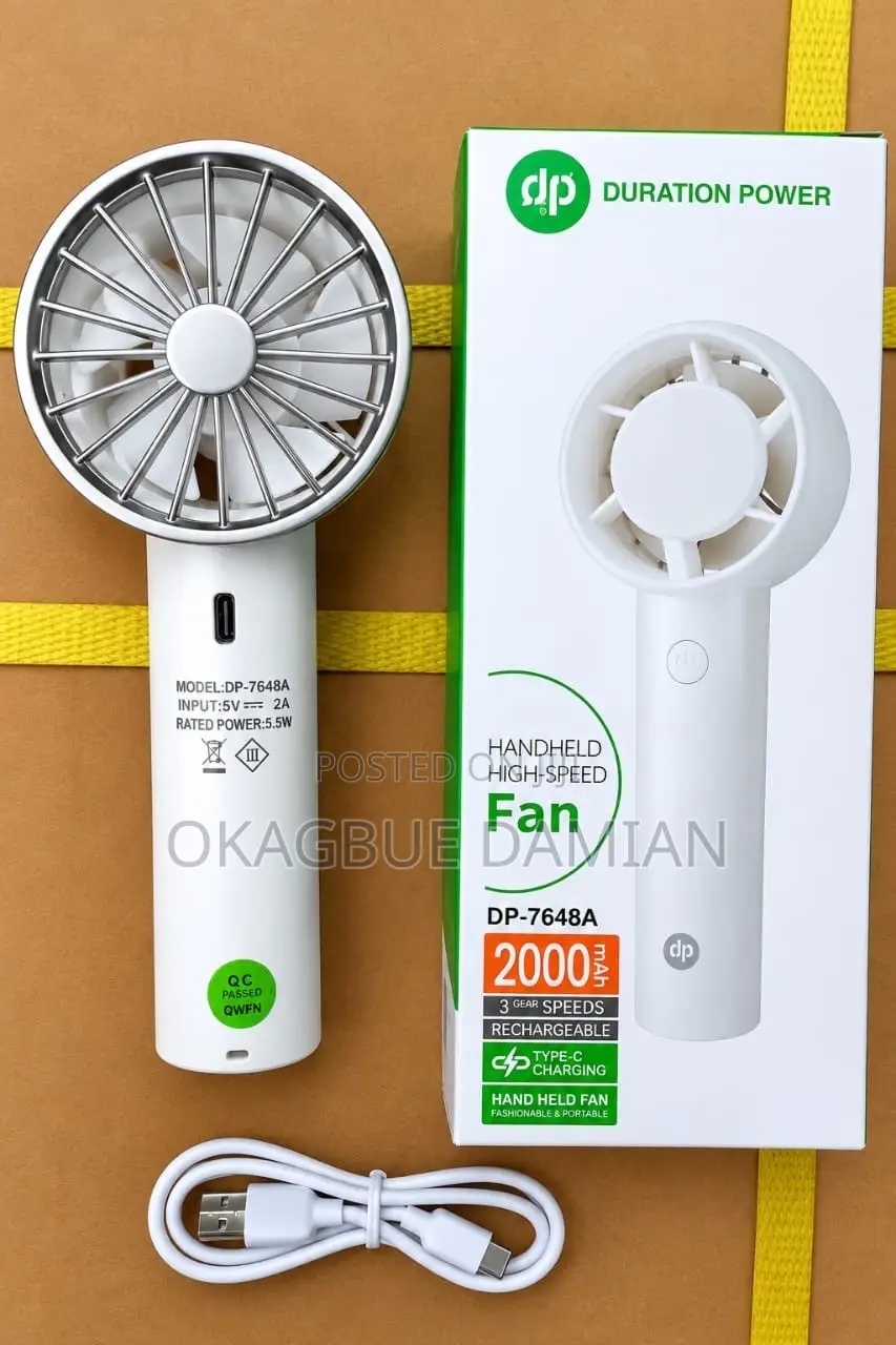 Rechargeable Hand Fan