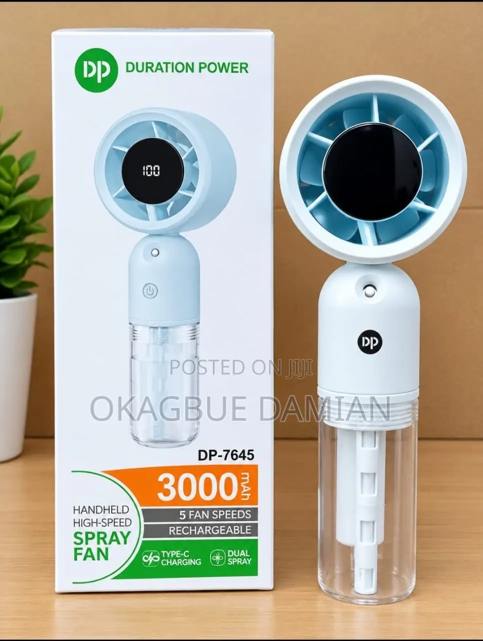Rechargeable Hand Fan