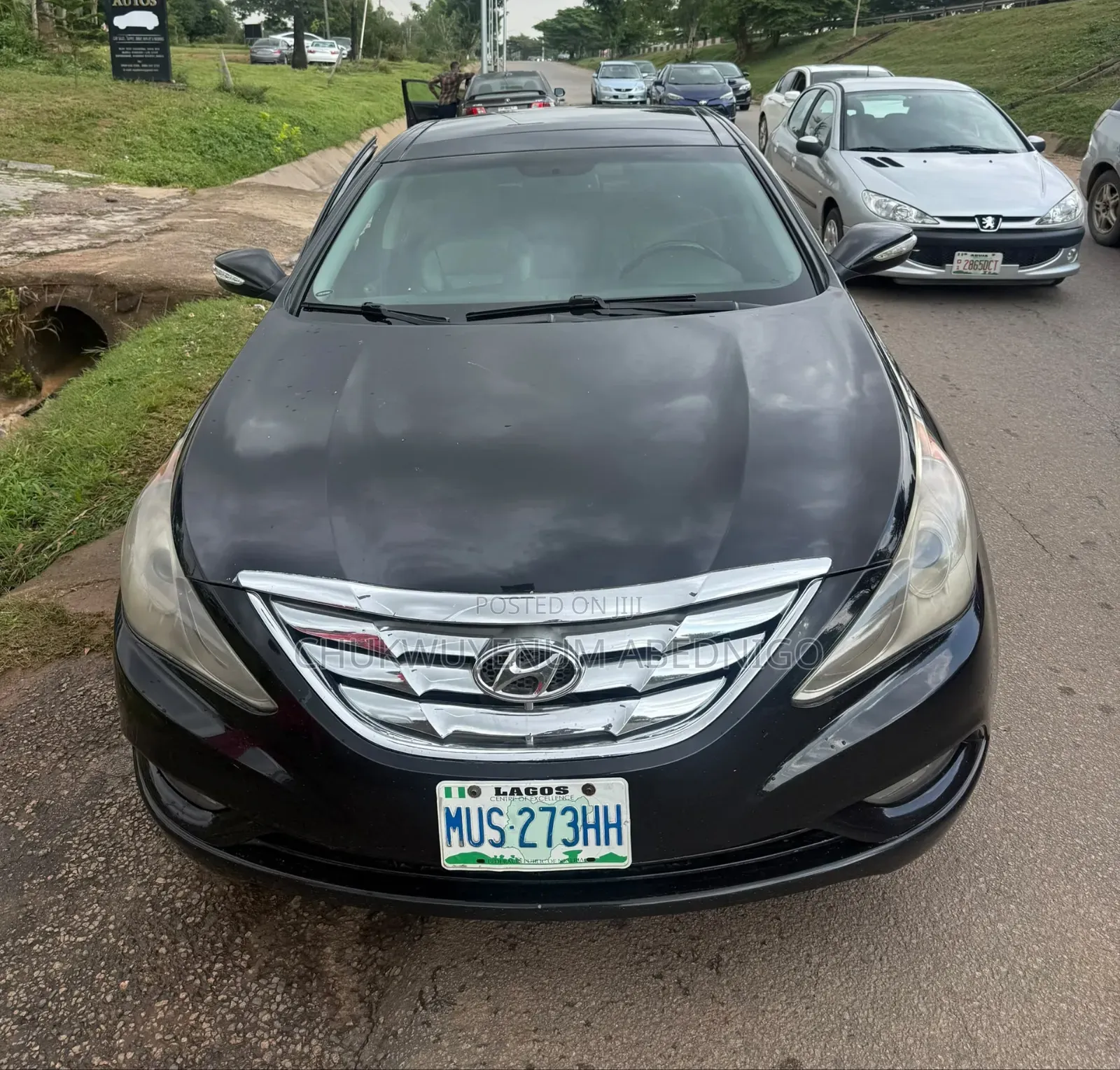 Hyundai Sonata 2012 Black