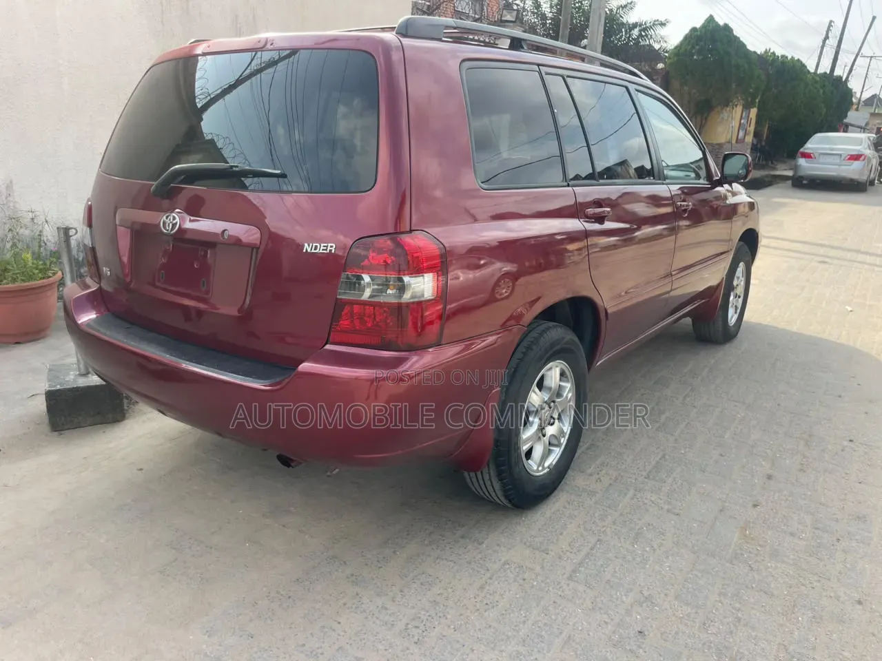Toyota Highlander 2004 Red
