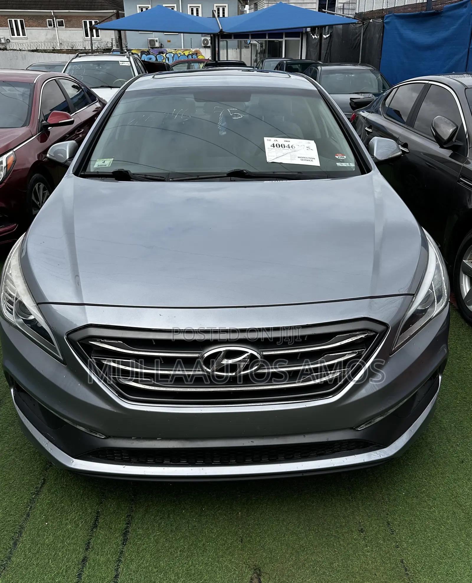 Hyundai Sonata Sport 2.0T Sedan FWD (2.0L 4cyl 6A) 2016 Gray