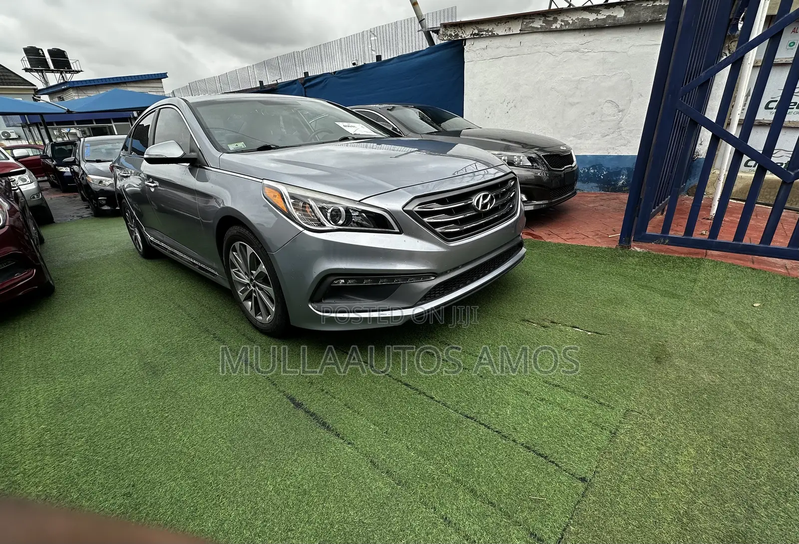 Hyundai Sonata Sport 2.0T Sedan FWD (2.0L 4cyl 6A) 2016 Gray