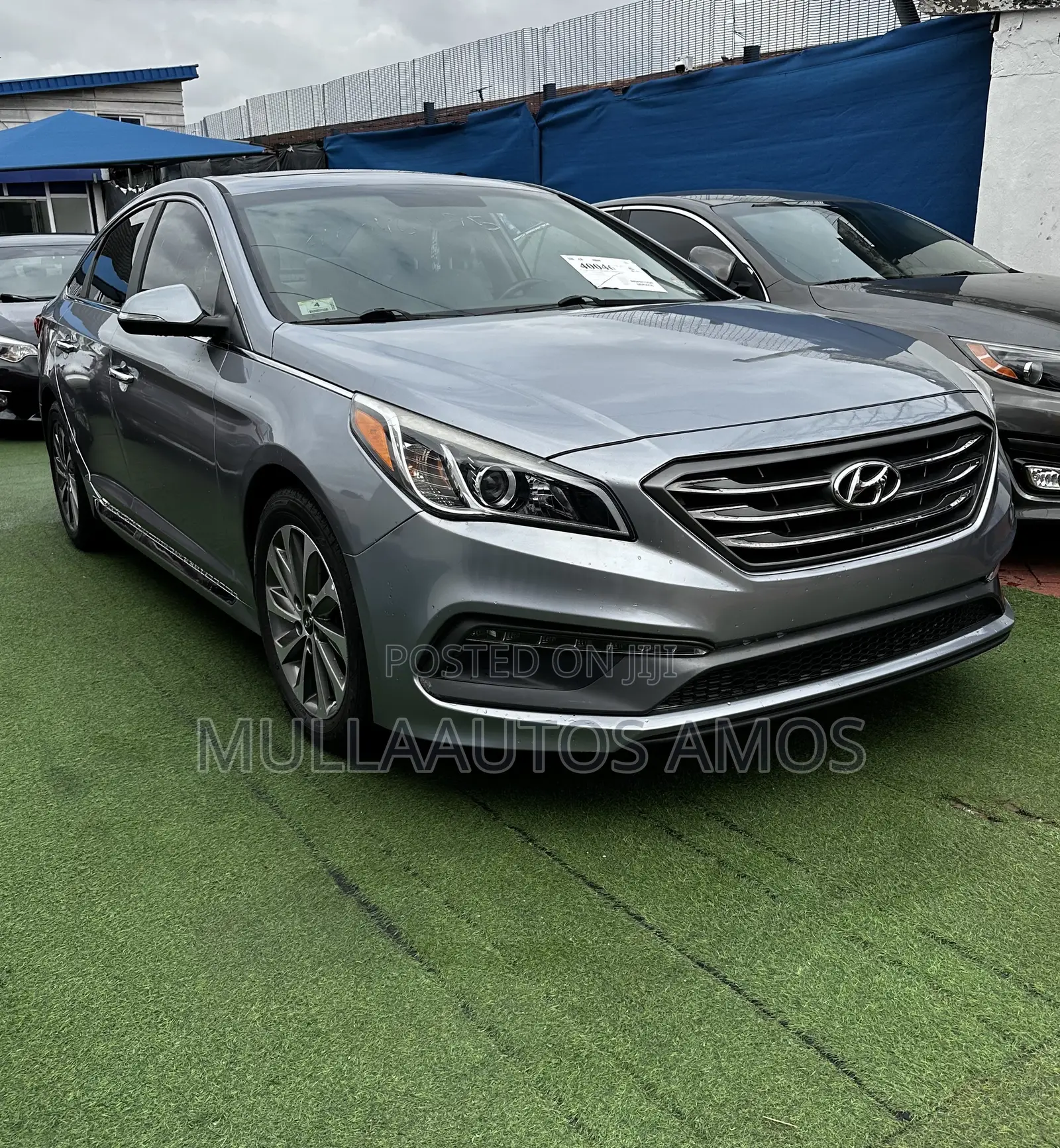 Hyundai Sonata Sport 2.0T Sedan FWD (2.0L 4cyl 6A) 2016 Gray