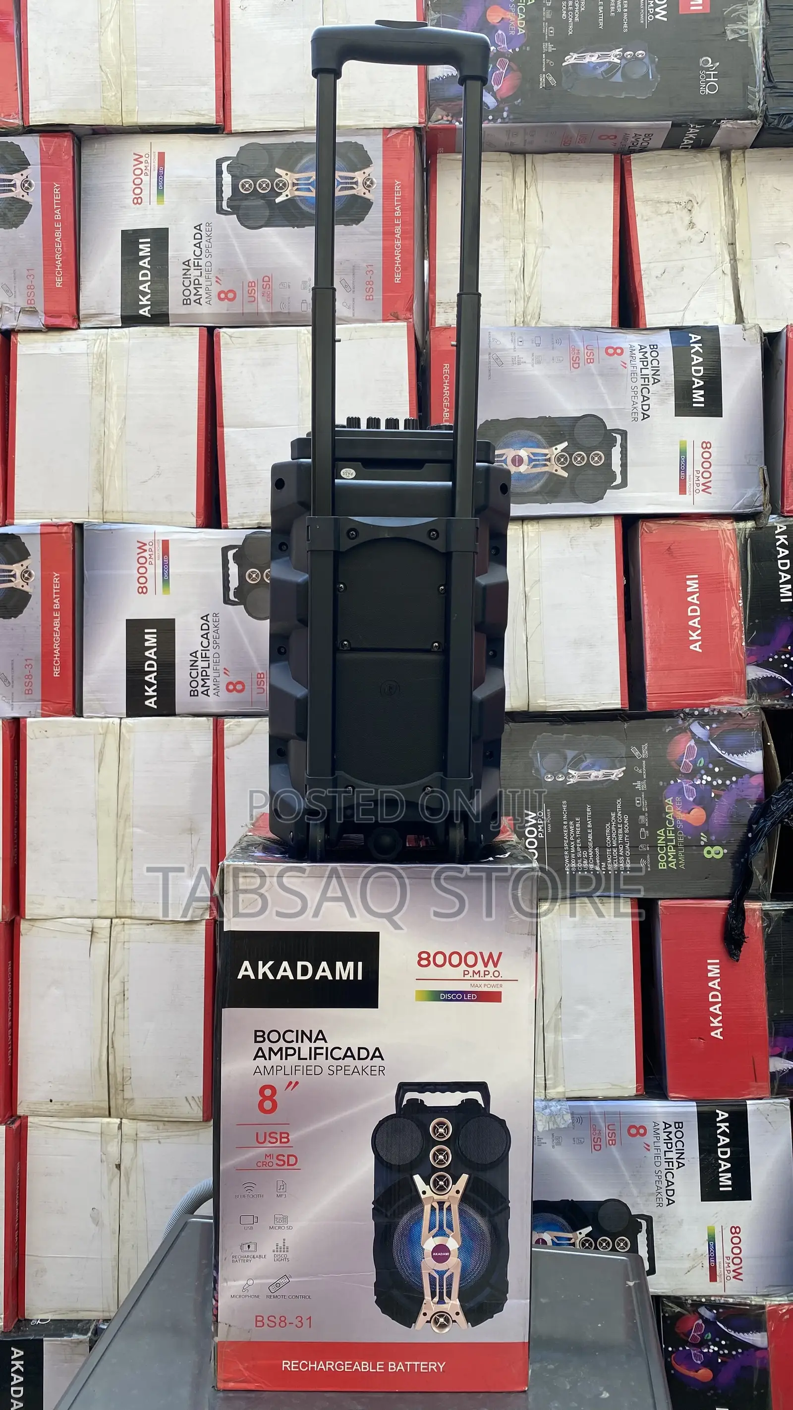 Akadami Amplified Speaker/ Public Address System | 8000w| Bs8-31