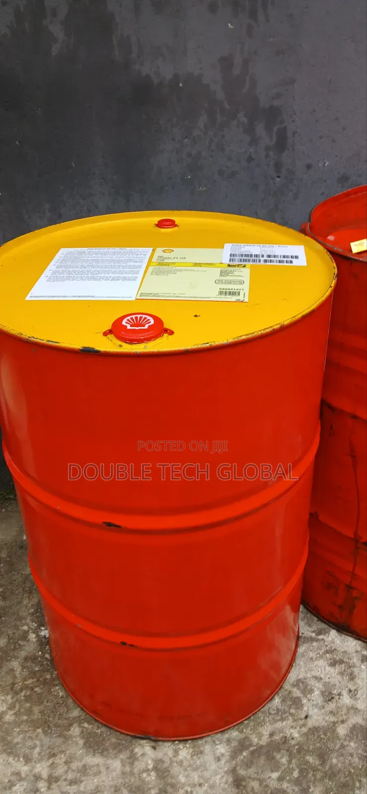 Original Shell Oil Drum 209 Litres - Sealed Drum - Industrial Oil