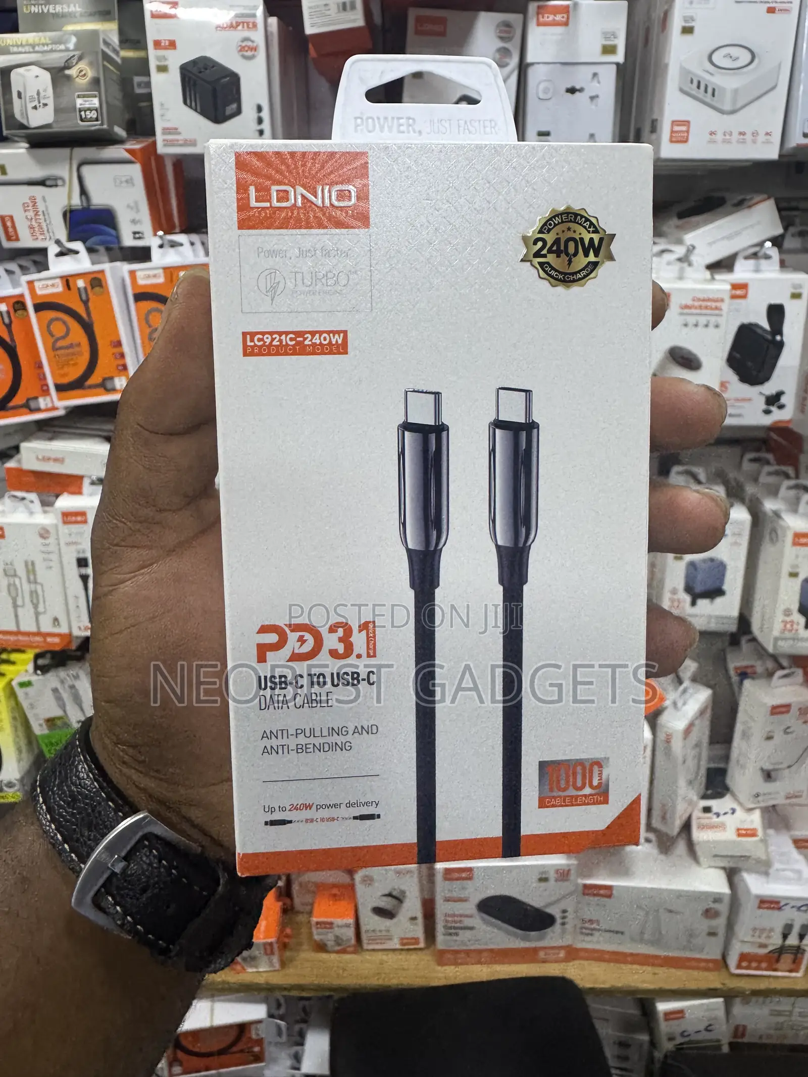 LDNIO 240Watts Fast Charging Cable