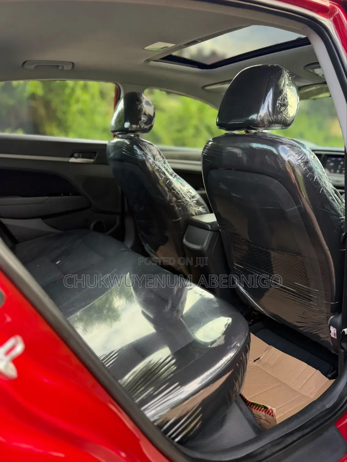 Hyundai Elantra 2017 Red