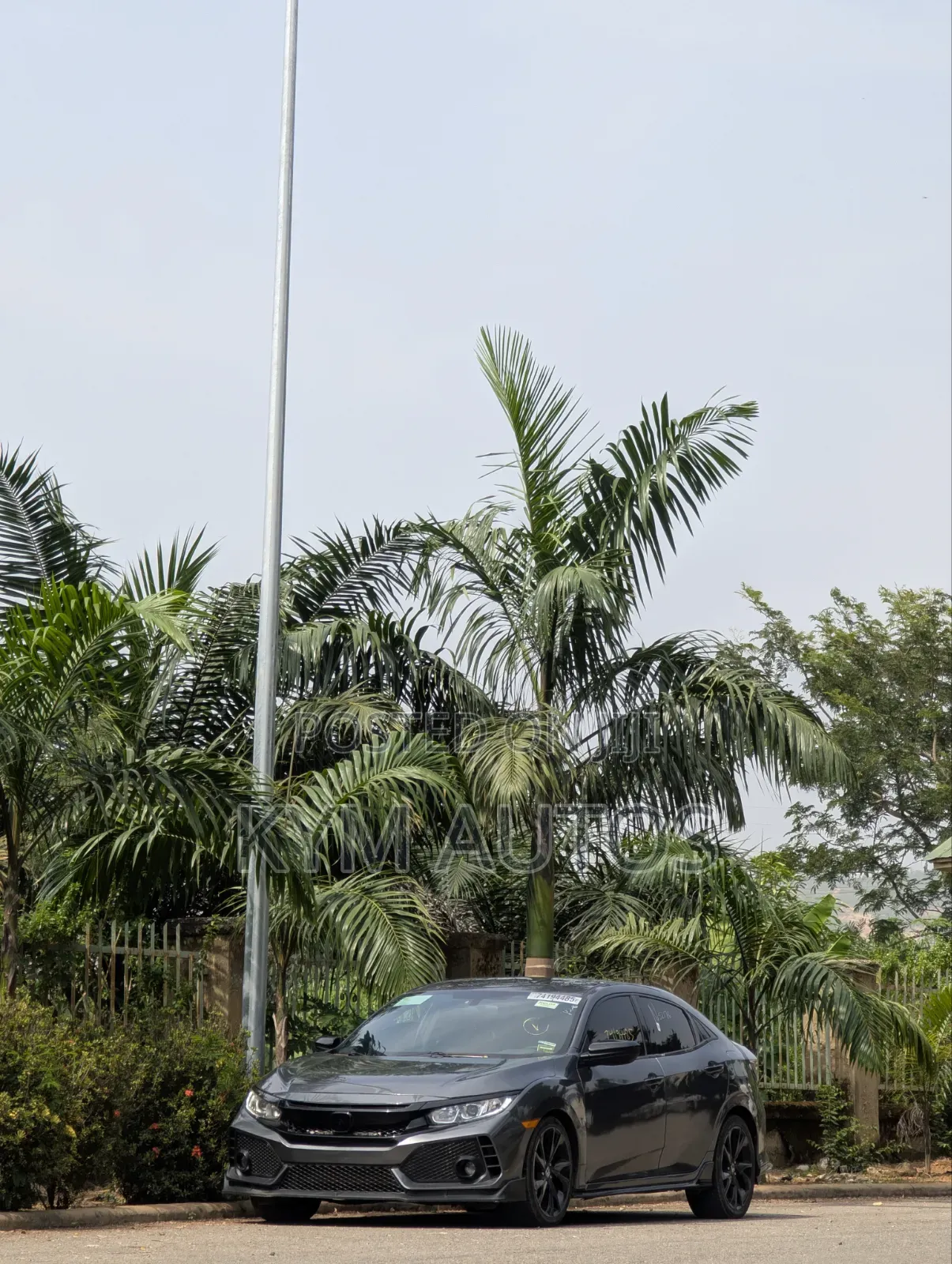 Honda Civic Sport Hatchback 2018 Gray