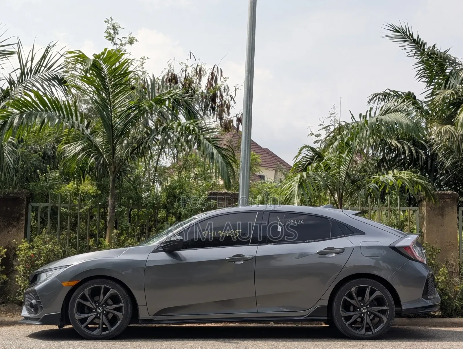 Honda Civic Sport Hatchback 2018 Gray