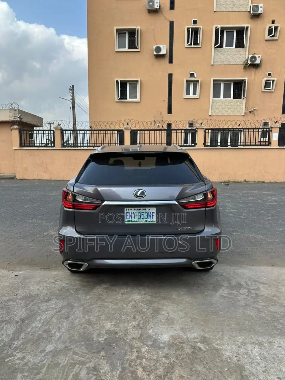 Lexus RX 350 FWD 2018 Gray