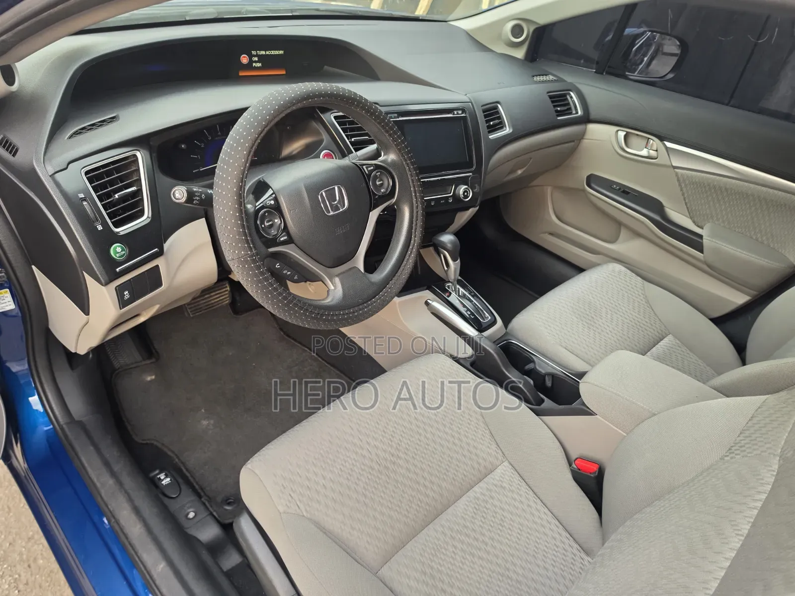 Honda Civic EX 4dr Sedan (1.8L 4cyl CVT) 2015 Blue