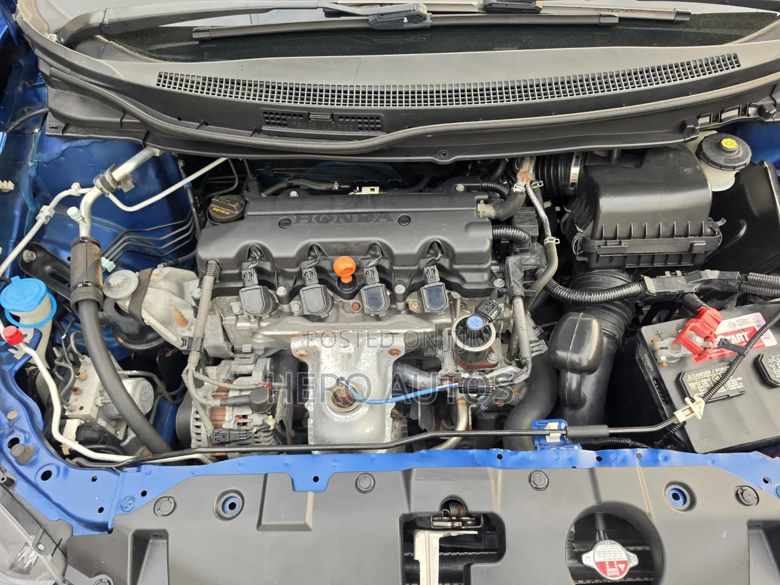 Honda Civic EX 4dr Sedan (1.8L 4cyl CVT) 2015 Blue