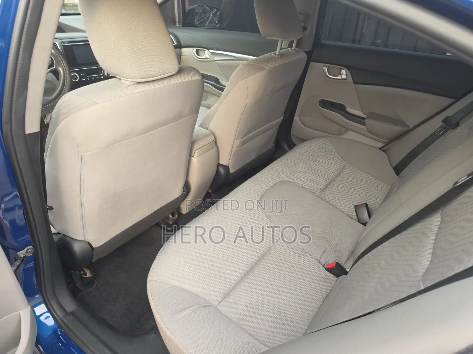 Honda Civic EX 4dr Sedan (1.8L 4cyl CVT) 2015 Blue