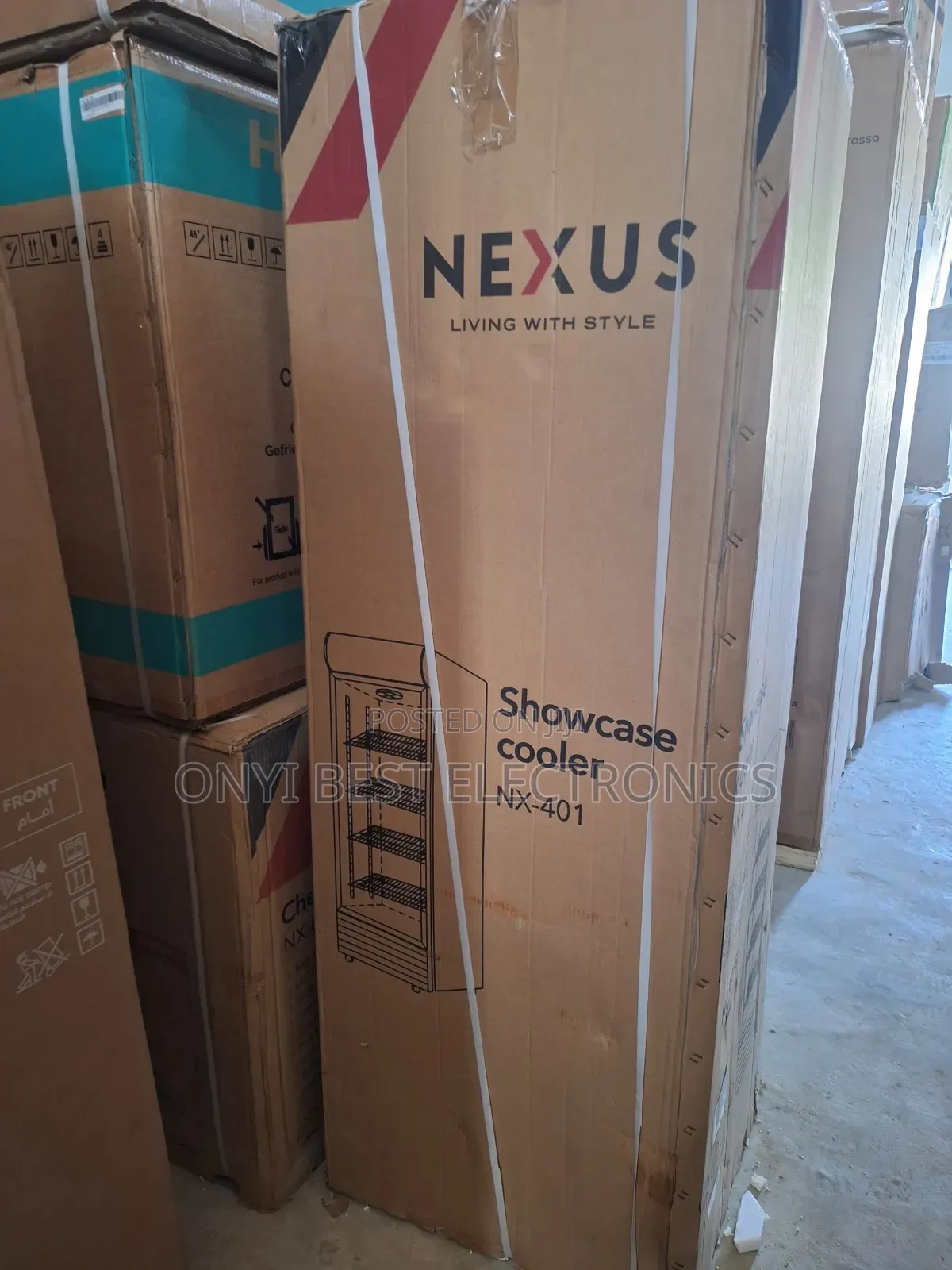 Nexus Upright Showcase Fridge / Chiller | NX-401