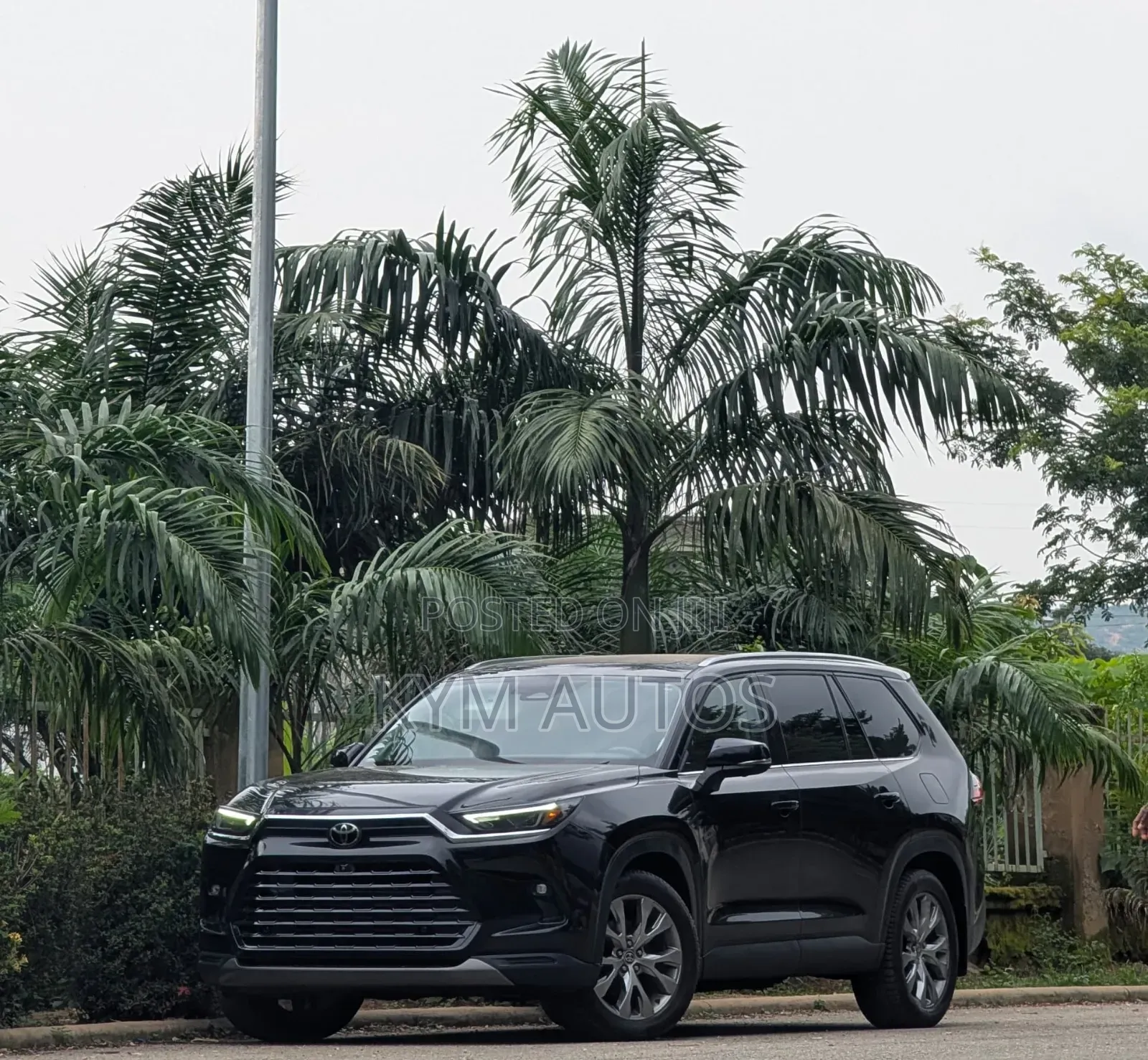 Toyota Highlander Platinum AWD 2024 Black