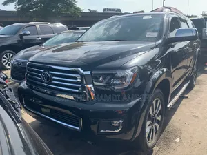 Toyota Sequoia Platinum 4x4 2020 Black