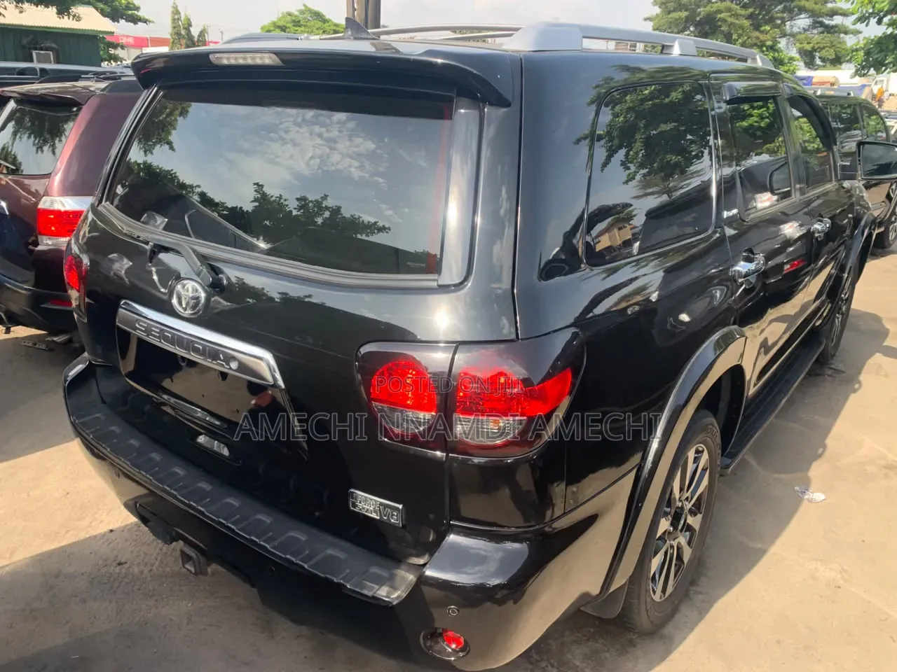 Toyota Sequoia Platinum 4x4 2020 Black