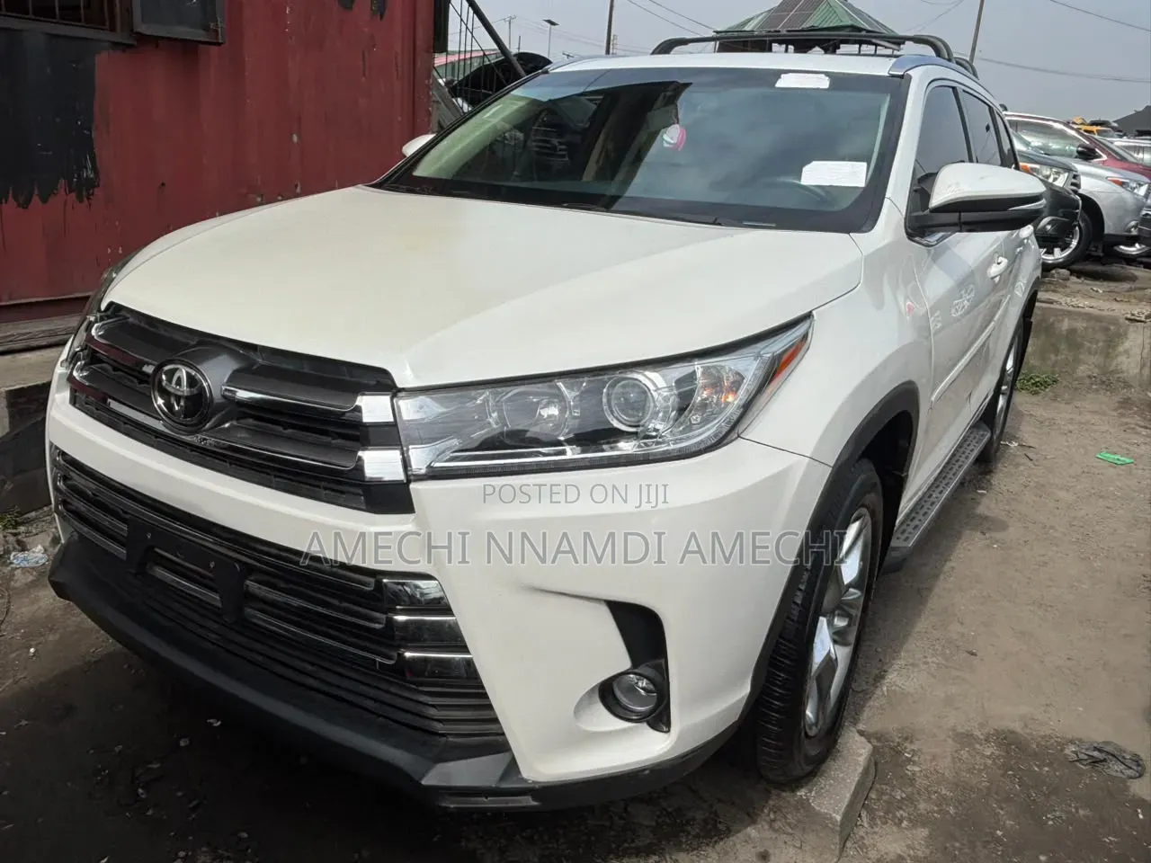 Toyota Highlander Limited V6 4x4 (3.5L 6cyl 6A) 2016 White